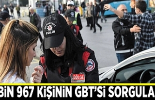 Van'da 29 bin 967 kişinin GBT sorgulaması yapıldı