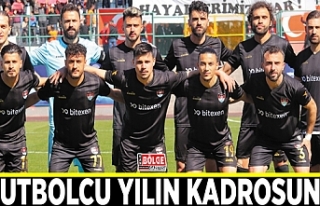 Vanspor'dan 6 futbolcu yılın kadrosunda yer...