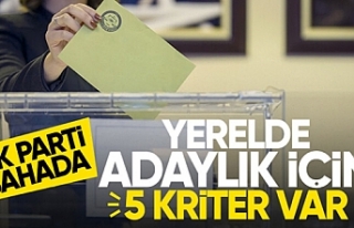 AK Parti'de yerel seçim çalışmaları: Bize...