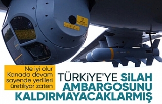 Kanada: Türkiye'ye silah ambargosunu kaldırmadık