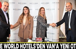 Elite World Hotels'den Van'a yeni otel...