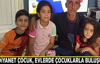 TRT Diyanet Çocuk, evlerde çocuklarla buluşuyor