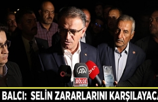 Vali Balcı: Selin zararlarını karşılayacağız