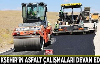 Büyükşehir’in asfalt çalışmaları devam ediyor