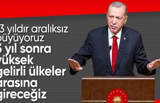 Cumhurbaşkanı Erdoğan: 13 yıldır aralıksız...
