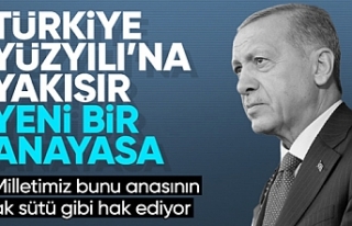 Cumhurbaşkanı Erdoğan: Milletimiz yeni anayasayı...