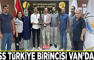 KPSS Türkiye birincisi Van’dan…