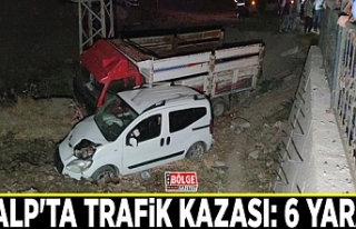 Özalp'ta trafik kazası: 6 yaralı