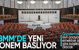 Türkiye Büyük Millet Meclisi açılıyor: Gündem...