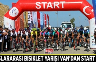 Uluslararası Bisiklet Yarışı Van'dan start...