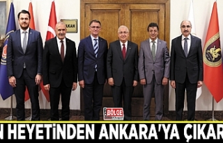 Van heyetinden Ankara'ya çıkarma