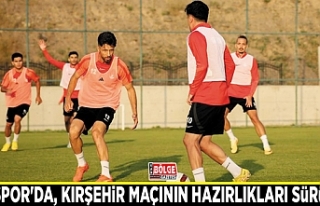 Vanspor'da, Kırşehir maçının hazırlıkları...