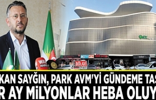Başkan Sayğın, Park AVM'yi gündeme taşıdı:...