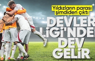 Galatasaray'ın kasası Şampiyonlar Ligi'yle...