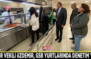 Müdür Vekili Özdemir, GSB yurtlarında denetim...