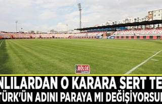 Van Atatürk Şehir Stadyumu isminin değiştirilme...