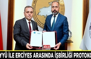 Van YYÜ ile Erciyes Üniversitesi arasında işbirliği...