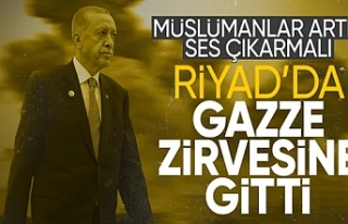 Cumhurbaşkanı Erdoğan bugün Riyad'a gitti!...