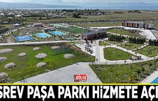 Hüsrev Paşa Parkı hizmete açıldı