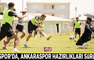 Vanspor'da, Ankaraspor maçının hazırlıkları...