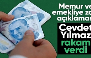 Cevdet Yılmaz'dan asgari ücret ve emekliye zam...