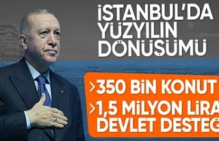 Cumhurbaşkanı Erdoğan İstanbul'da 'Yüzyılın...