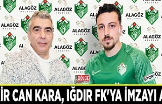 Bekir Can Kara, Iğdır FK'ya imzayı attı