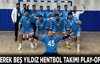 Van Erek Beş Yıldız Hentbol Takımı Play-Off’ta