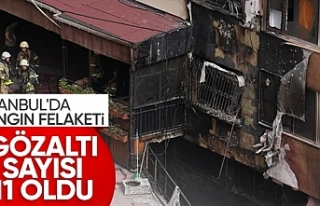 İstanbul Beşiktaş'taki yangın faciasında...