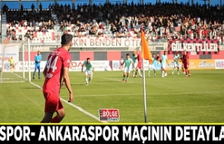 Vanspor- Ankaraspor maçının detayları…