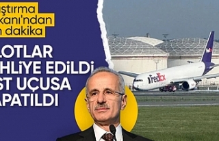 Bakan Uraloğlu'ndan uçak kazasıyla ilgili ilk...