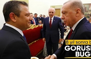 Cumhurbaşkanı Erdoğan, bugün CHP lideri Özgür...