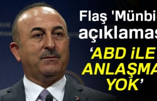 Çavuşoğlu'dan flaş 'Münbiç' açıklaması...