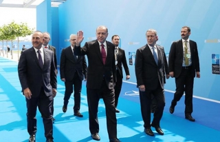 Başkan Erdoğan NATO karargahında