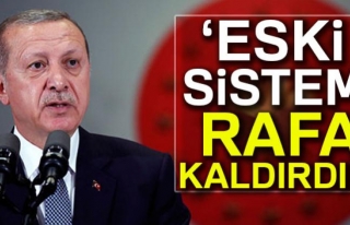Erdoğan: Eski eğitim-öğretim sistemini rafa kaldırdık