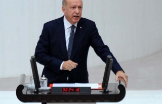 Cumhurbaşkanı Erdoğan, yeni yasama yılının açılışında...