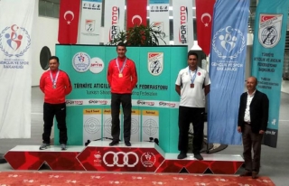 Vanlı sporcu Türkiye birincisi…