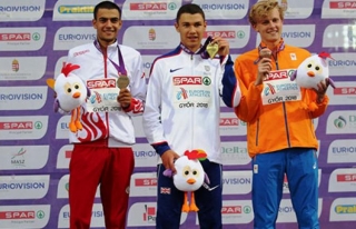 Vanlı sporcu Avrupa ikincisi olmayı başardı