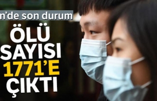 Çin'de virüs durdurulamıyor: bin 771 ölü...