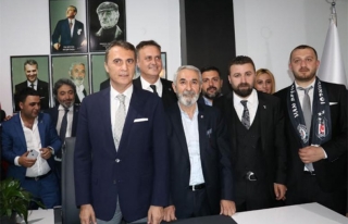 Beşiktaş Başkanı Orman, Van'da dernek açılışını...