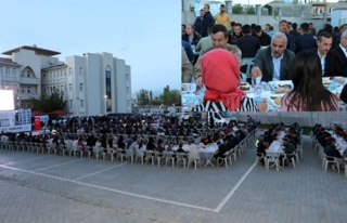 Vali Zorluoğlu Süphan'da vatandaşlarla iftar açtı