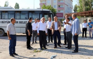 Büyükşehir, Erciş'teki ulaşım sorunu için devrede…