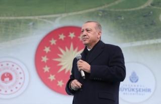 Erdoğan: Hedef her şehirde millet bahçesi oluşturmak