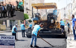 İpekyolu'nda asfalt çalışmaları hız kazandı