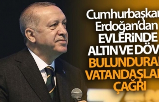 Erdoğan'dan vatandaşlara çağrı...