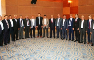 Oda başkanları Türkmenoğlu ile bir araya geldi