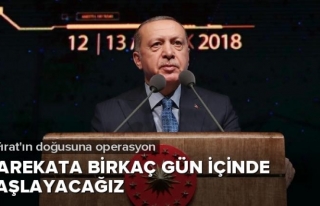 Erdoğan'dan, Fırat'ın doğusuna operasyon sinyali...