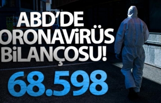 ABD'de koronavirüsten ölenlerin sayısı 68 bin...