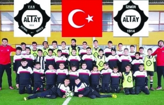 Van Altay Futbol Okulu umut veriyor 