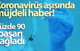 Koronavirüs aşısında müjdeli haber...